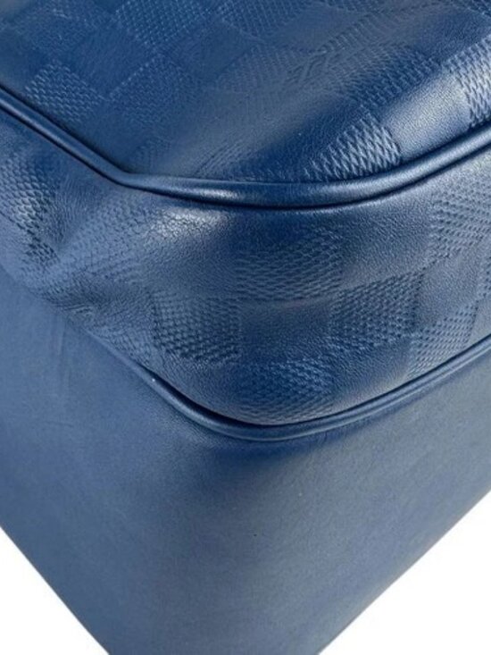 Auth LOUIS VUITTON Damier Infini Backpack Blue N41353 - z8440 main image 10